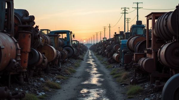 Récupération efficace de ferraille à Calais