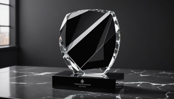 Trophée en verre personnalisé : une récompense élégante pour renforcer l’image de votre entreprise